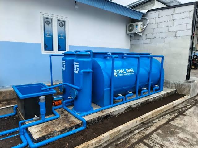 Dapur MBG Hasilkan Limbah Cair Apa Saja? Standar IPAL Industri Pangan yang Wajib Dipenuhi